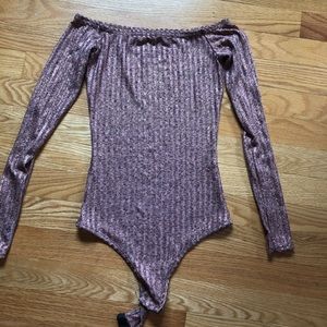 Pretty Little Thing Off the Shoulder Bodysuit